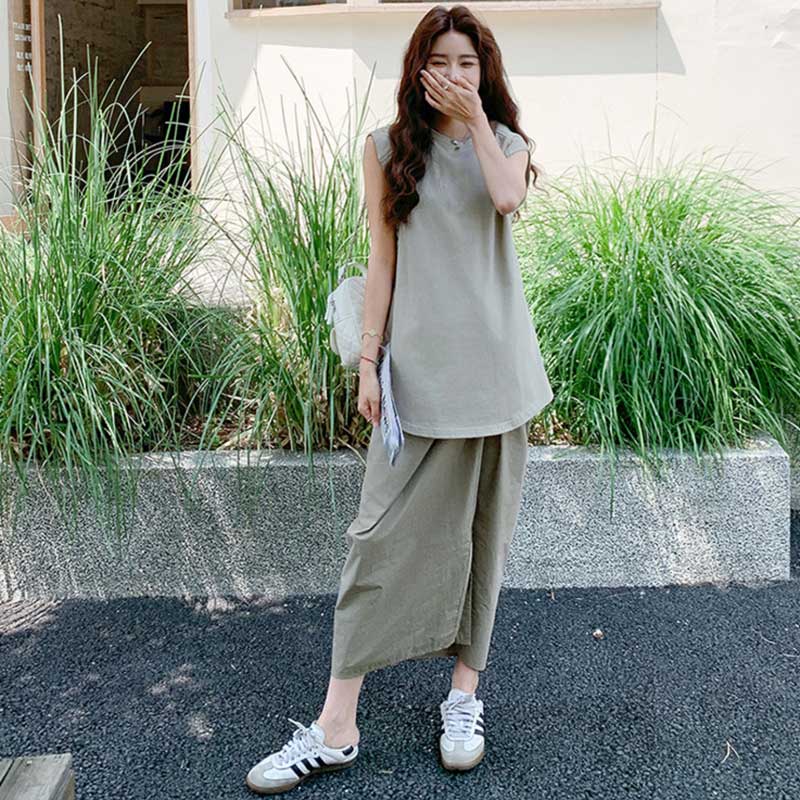 2wayフェイクツーピースワンピース