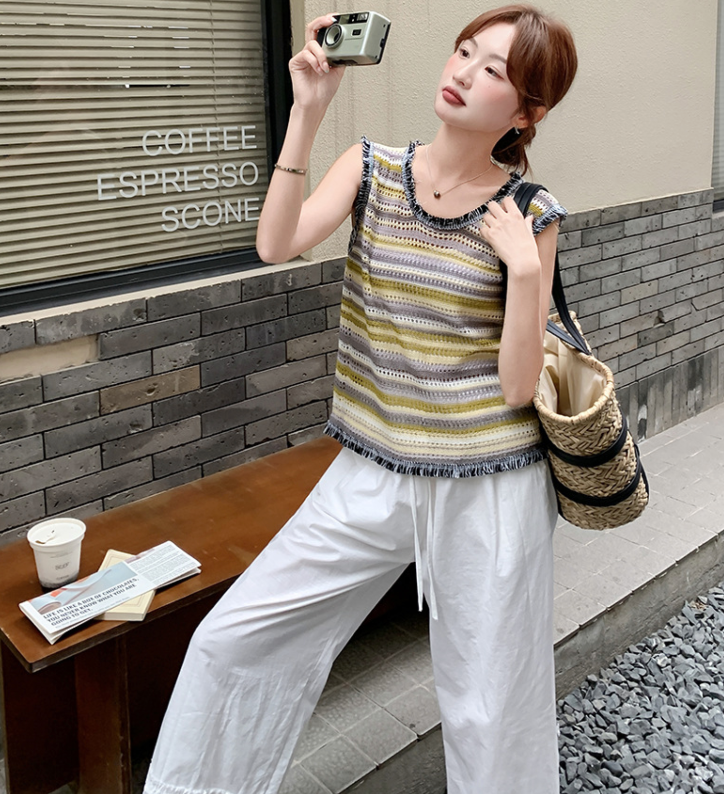 ロゴ入りトップスとボーダー柄ショートパンツのセット　新品 楽天市場】ボーター柄tシャツ ボーダーショート丈半袖tシャツ t