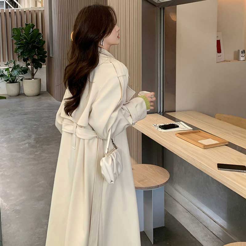 ロングトレンチコート(3colors)