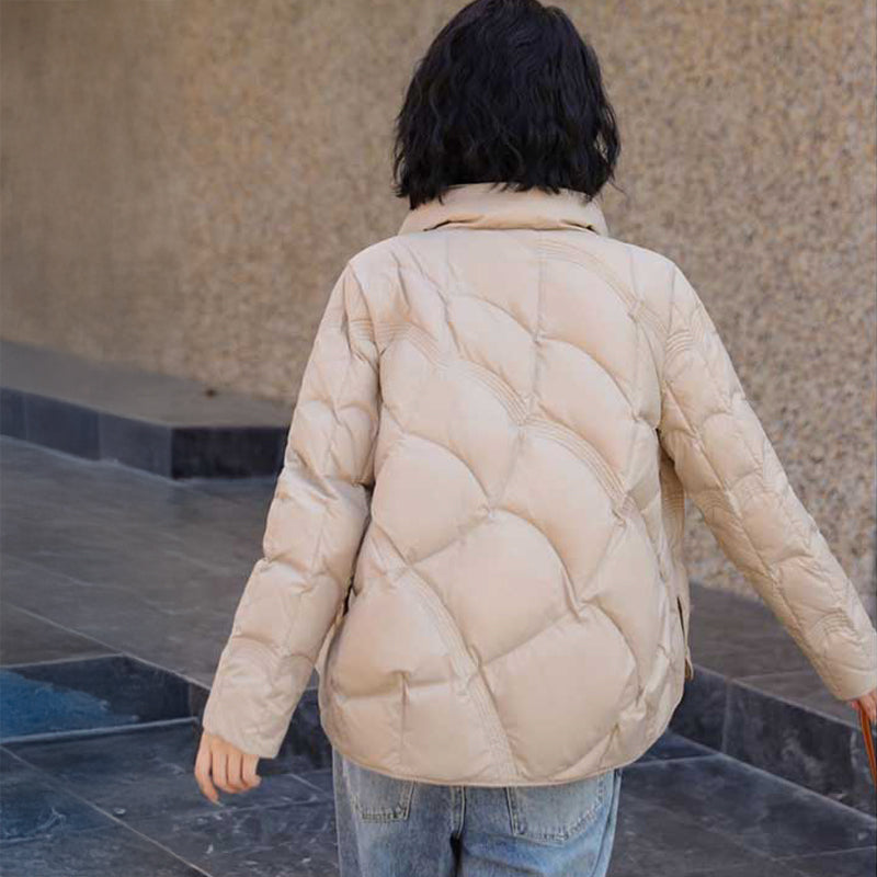 キルティングショートダウンジャケット(5colors)