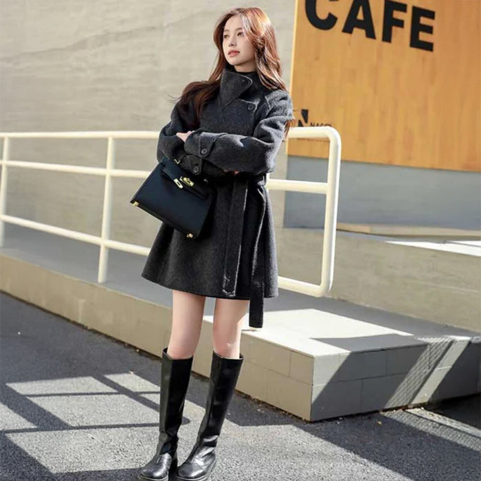 ミディ丈チェスターコート(2colors)