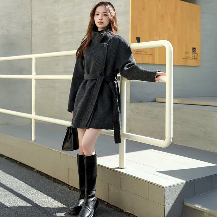 ミディ丈チェスターコート(2colors)