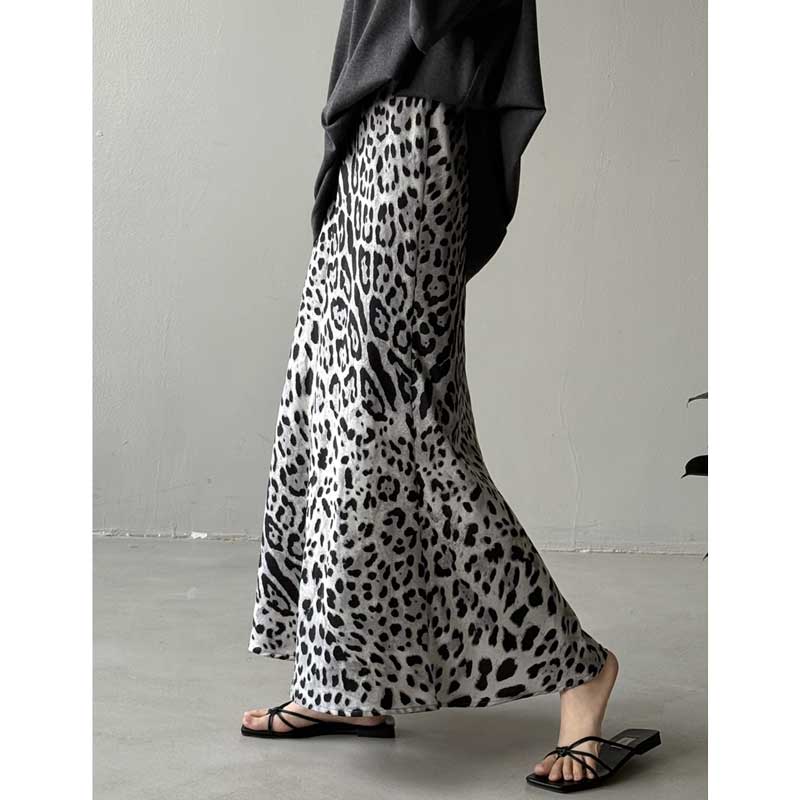 レオパードロングスカート