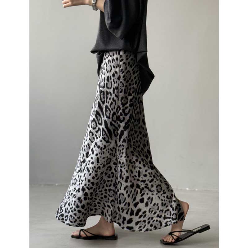 レオパードロングスカート