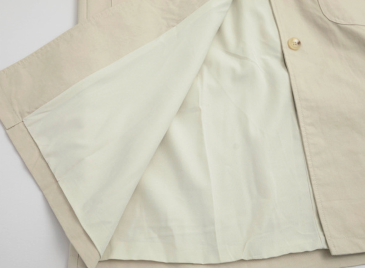 ビッグポケットコットンロングコート(2colors)