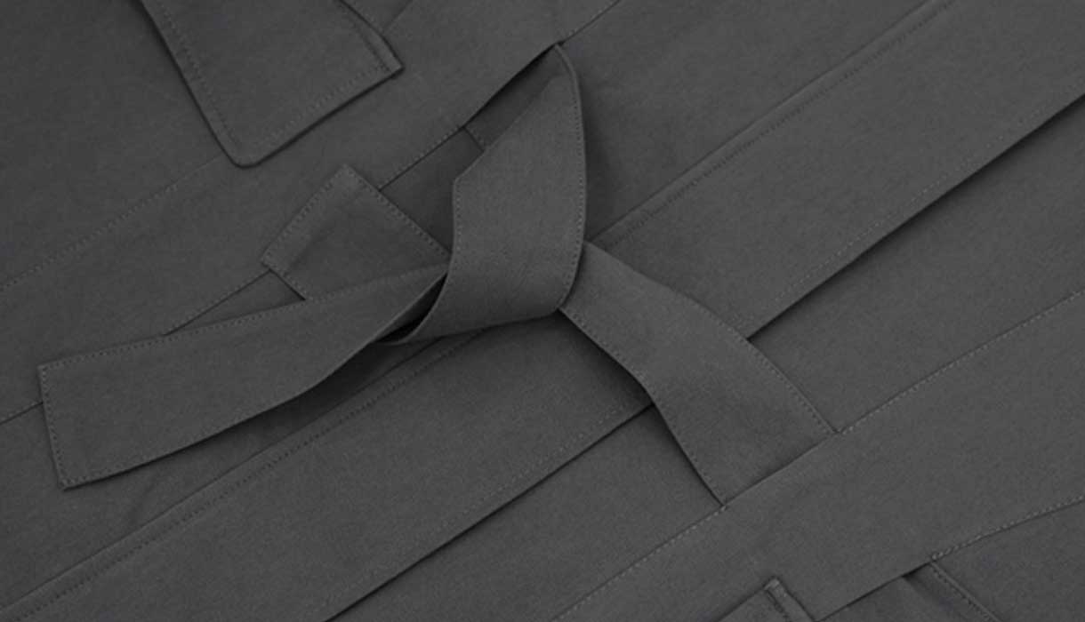 スタンドカラーショートコート(2colors)