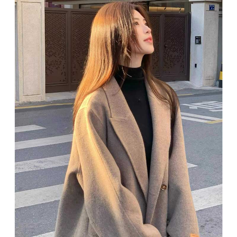 ダブルブレストチェスターコート(2colors)