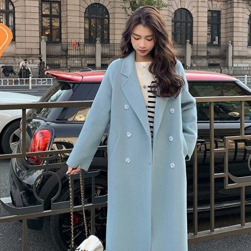 テーラードロングチェスターコート(5colors)