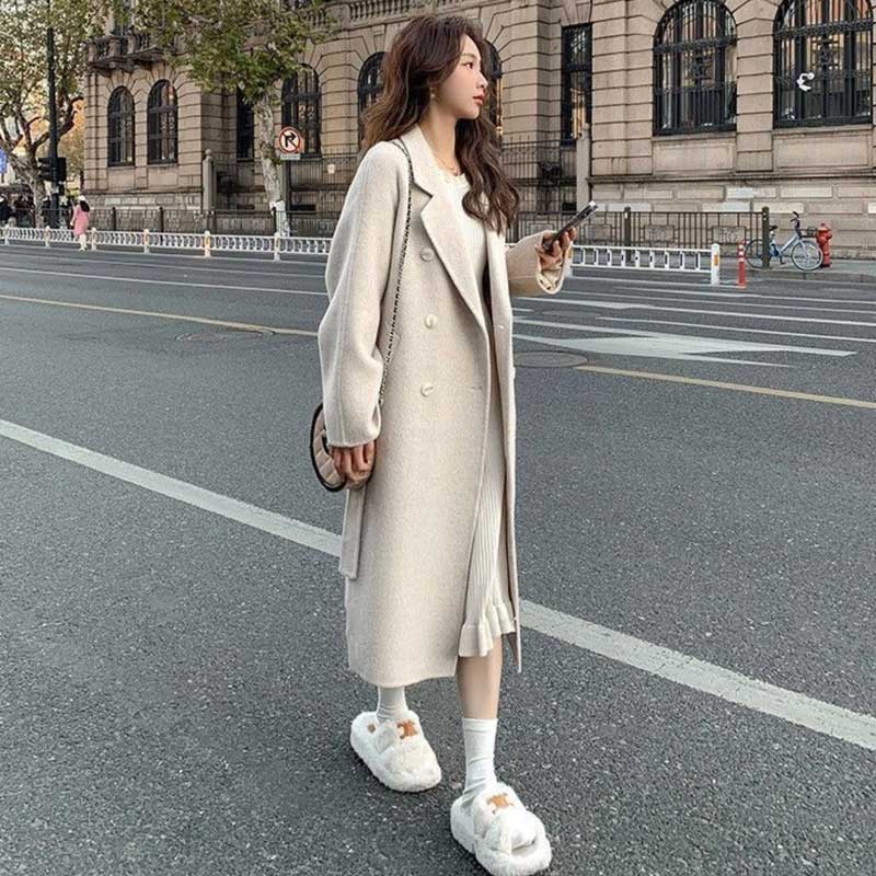 テーラードロングチェスターコート(5colors)