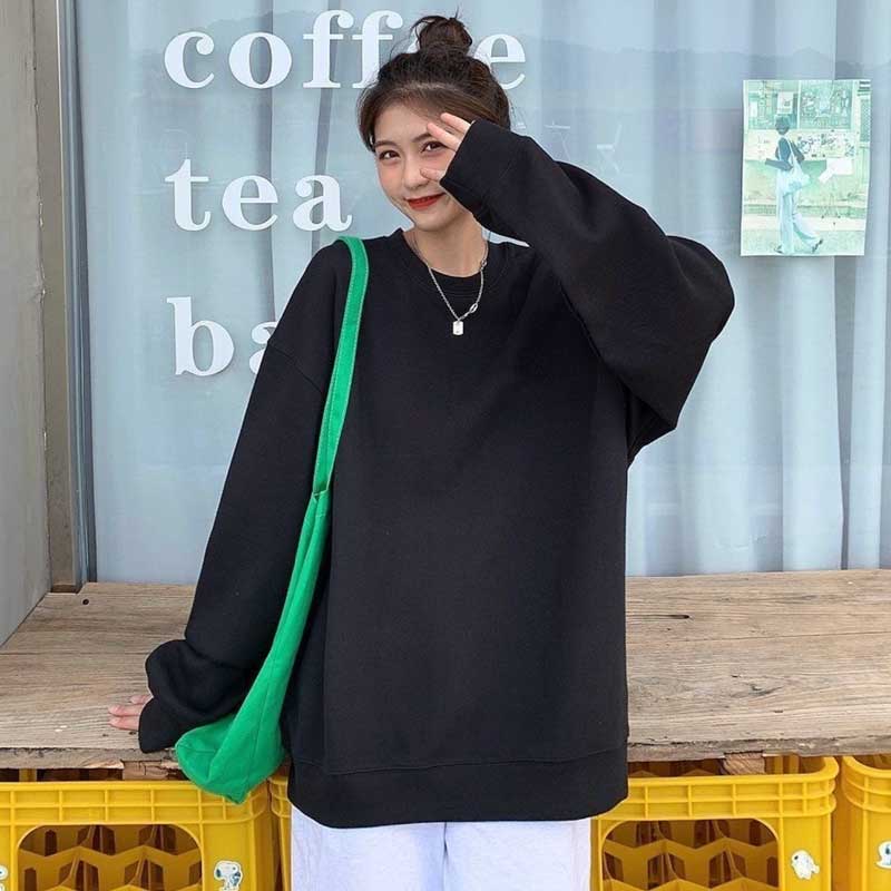 オーバーサイズクルーネックスウェット(2colors)