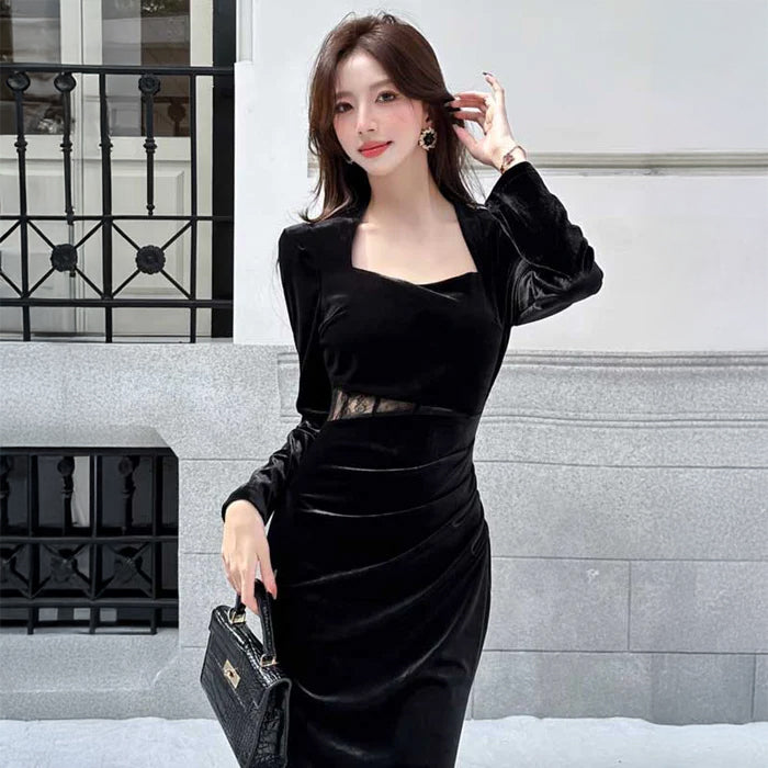 ウエストレースマーメイドワンピース(2design)