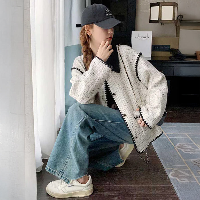 ホワイトツイードジャケット