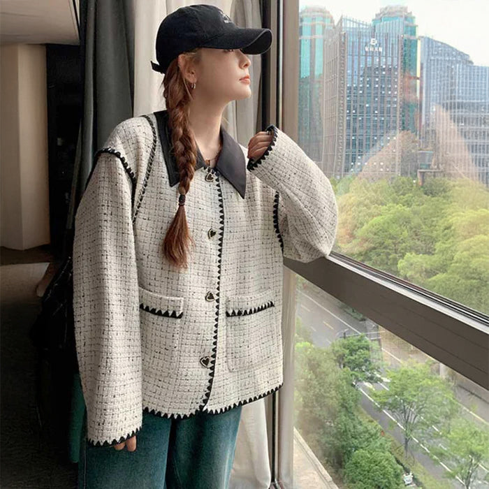 ホワイトツイードジャケット