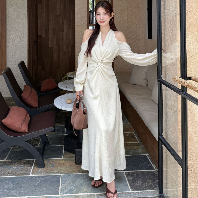 エレガントデザインカラードレス(2colors)