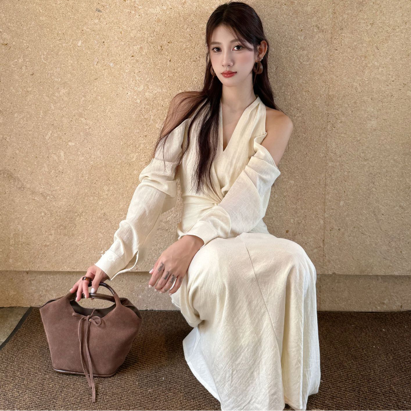 エレガントデザインカラードレス(2colors)