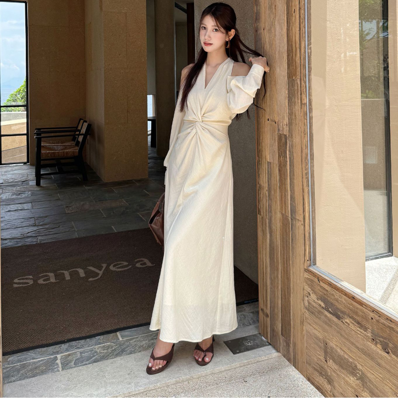 エレガントデザインカラードレス(2colors)