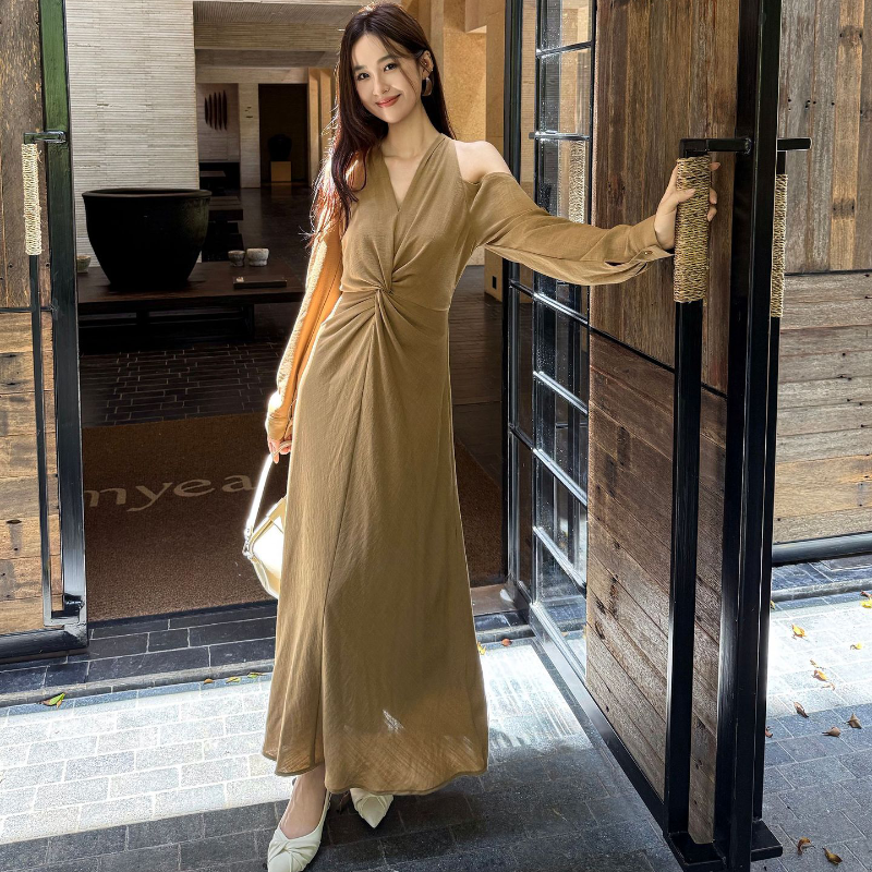 エレガントデザインカラードレス(2colors)