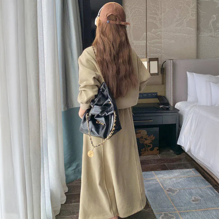 Malbon ハーフジップ スウェット ベージュ カートスタイル 春秋 美品☘️ Malbon ハーフジップ スウェット ベージュ カートスタイル 春秋 美品