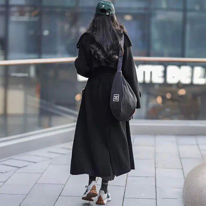 ニットガウンマキシトレンチコート(7colors)