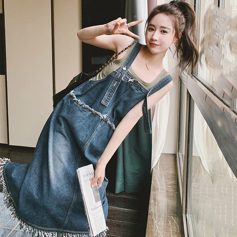 Denim dungaree☆新品クレイジーロンT 130☆ - トップス(Tシャツ