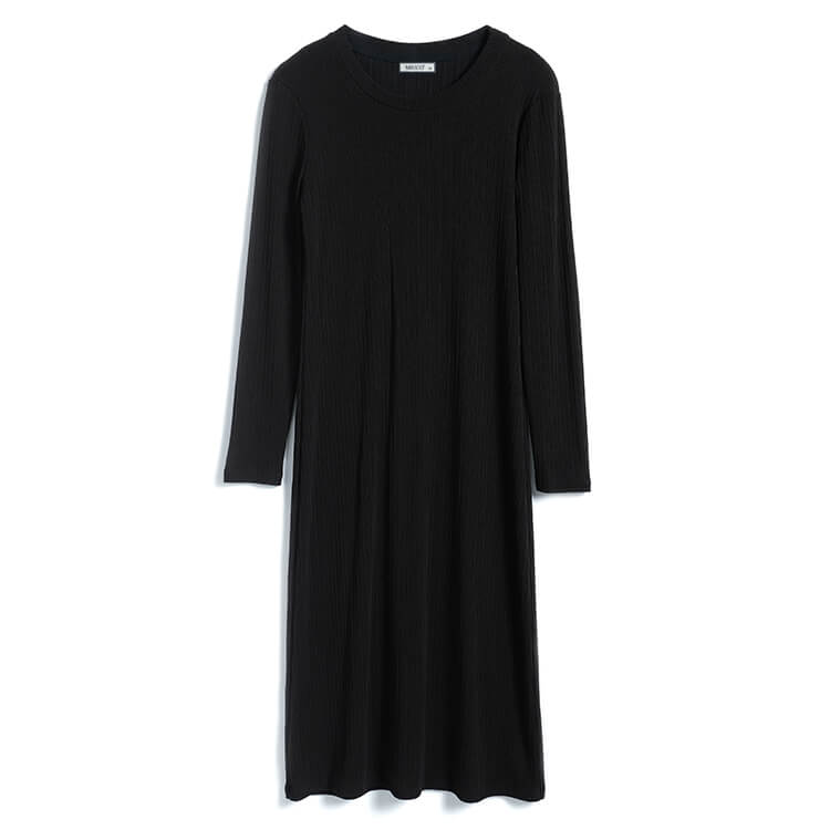 ツイードダブルボタンジレ×リブマキシワンピース【上下別売り可】