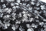 ラッフルスリーブ花柄ミニワンピース×フロントオープンスカート