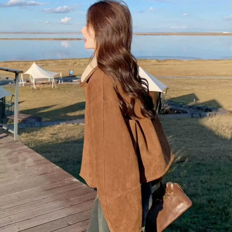 ボアブルゾンリバーシブルジャケット