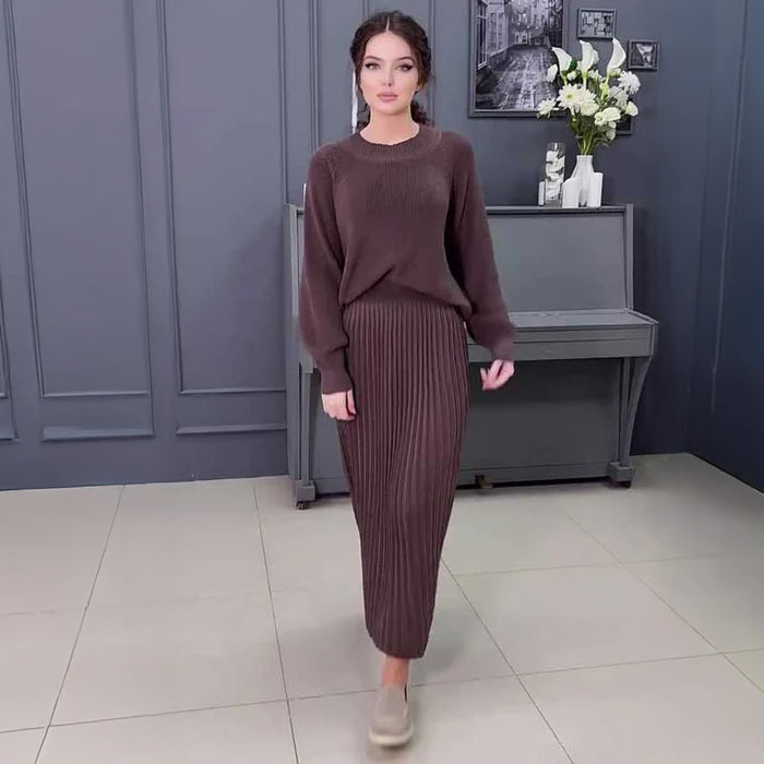 リラックスニットセットアップ(7colors)