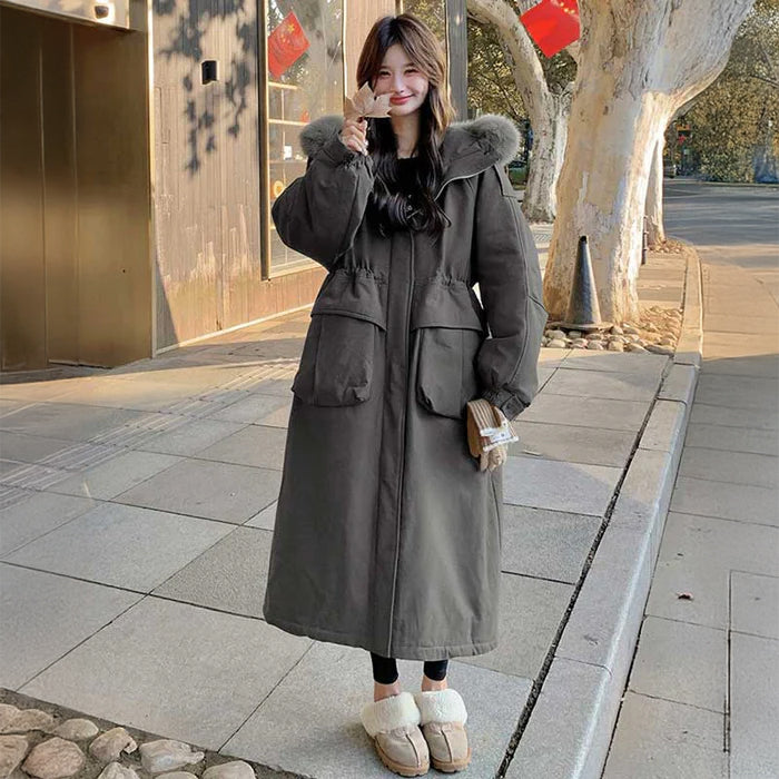 ボリュームモッズマキシコート(3colors)