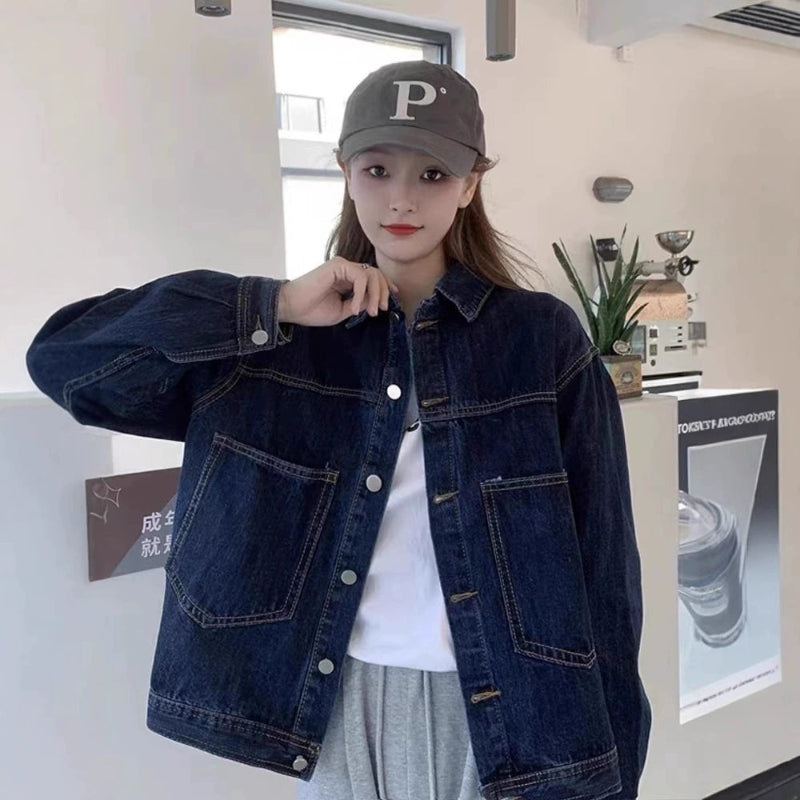 オーバーサイズデニムジャケット