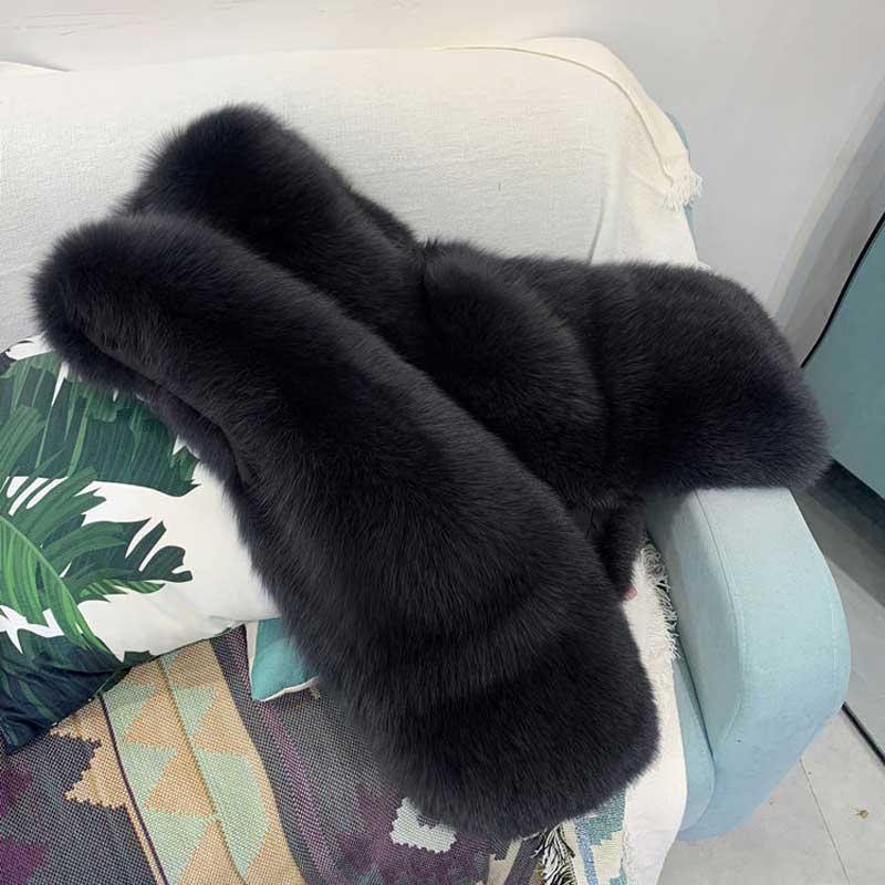 ボリュームファーベスト(4colors)（白・黒・ベージュ・灰）秋/冬