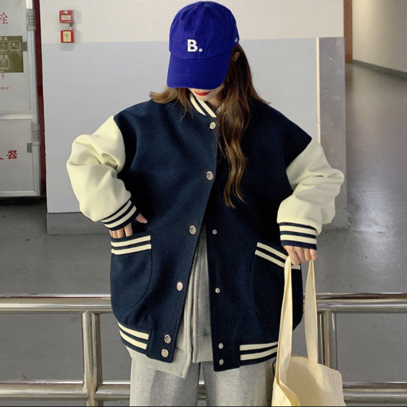 ビッグシルエットスタジアムジャンパー(3colors)