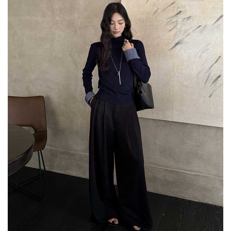 アクセントボタンカーディガン(4colors)