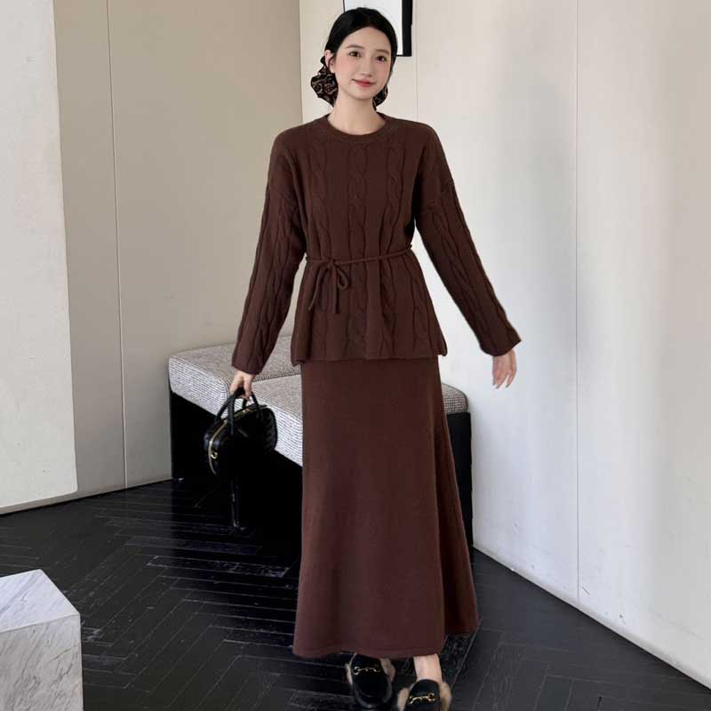 ケーブルニットセットアップ(7colors)