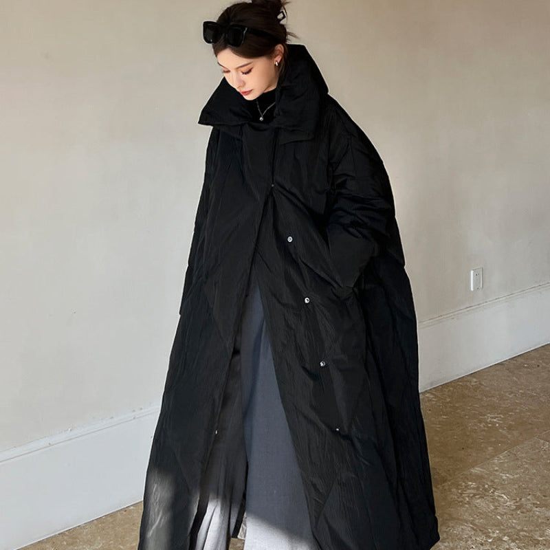 キルティングロングコート(2colors)