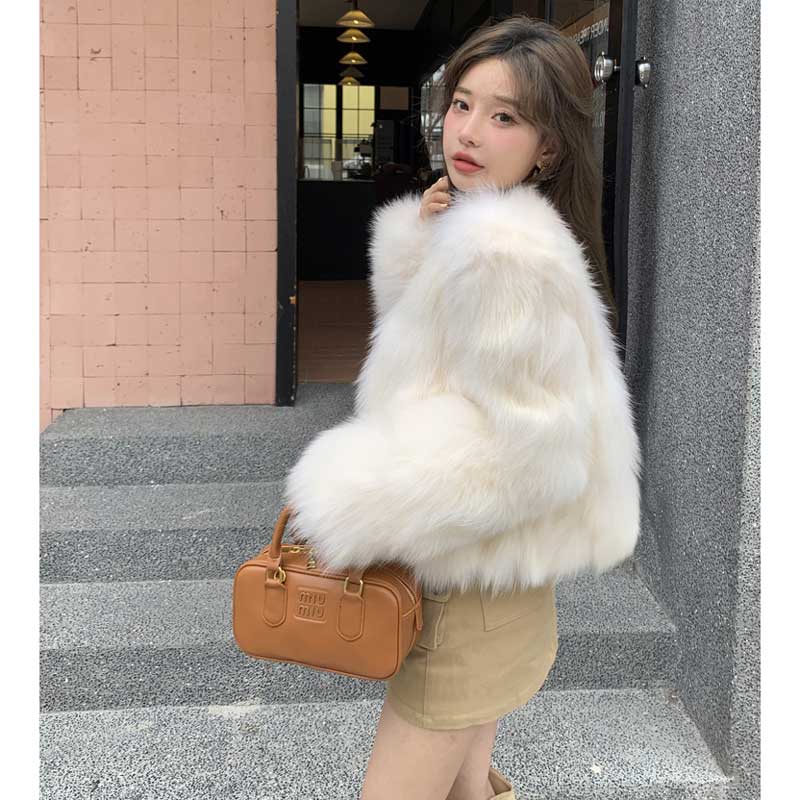 ロングシャギーショートコート(4colors)