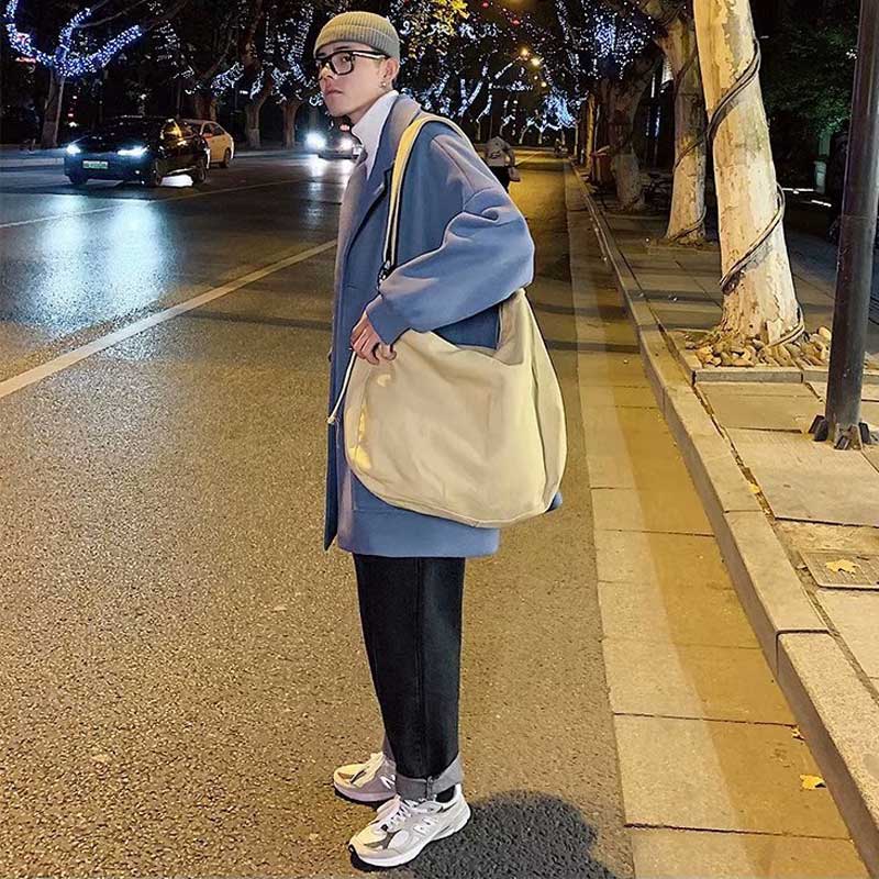 ドロップショルダーメルトンコート(4colors)