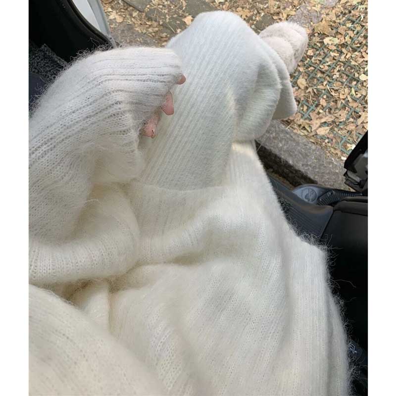 エアリーオフショルダーニット