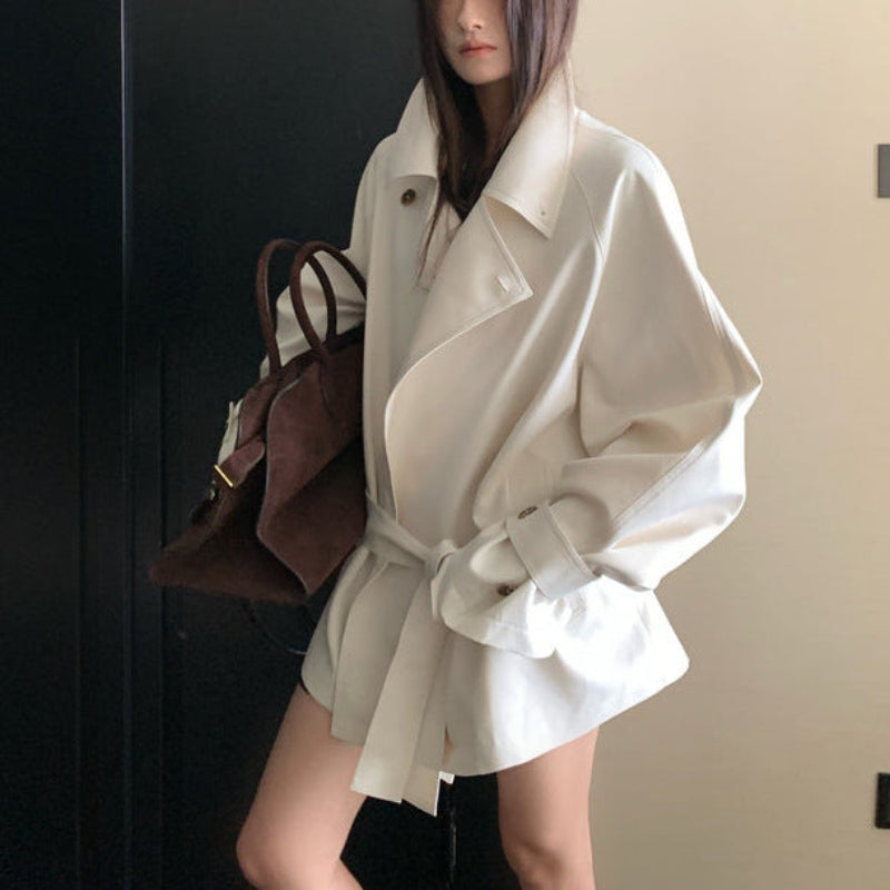 ショートトレンチコート(2colors)