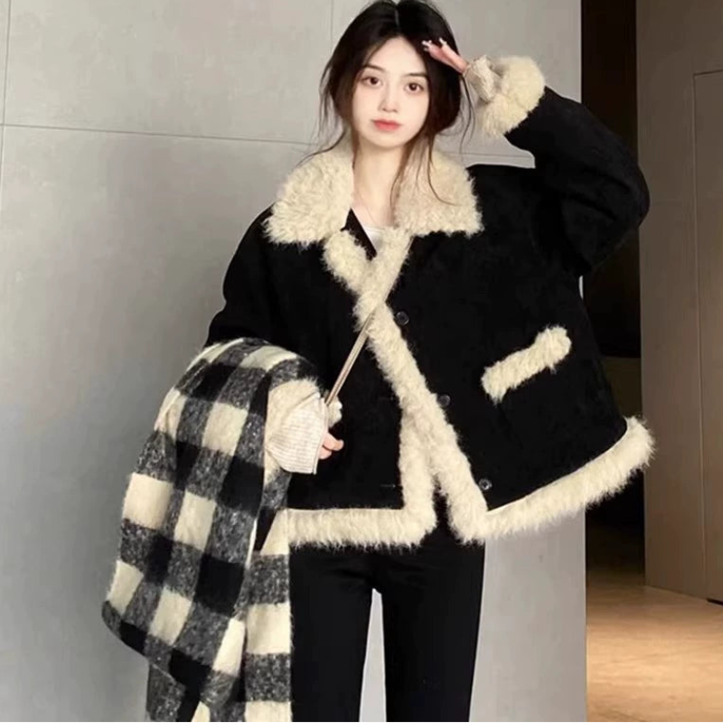 ムートンファーシアリングコート