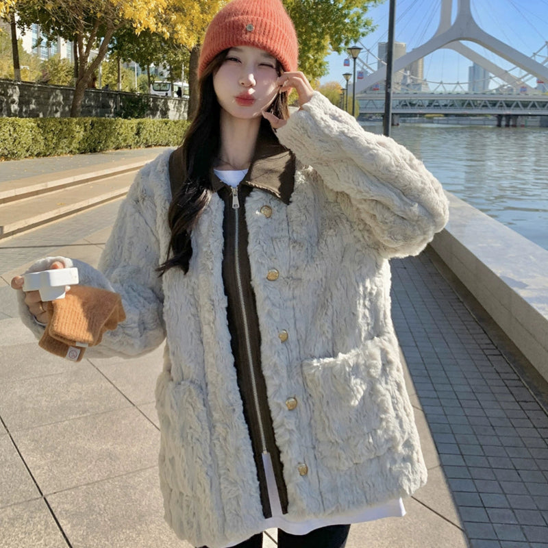 ブラウントリムファージャケット