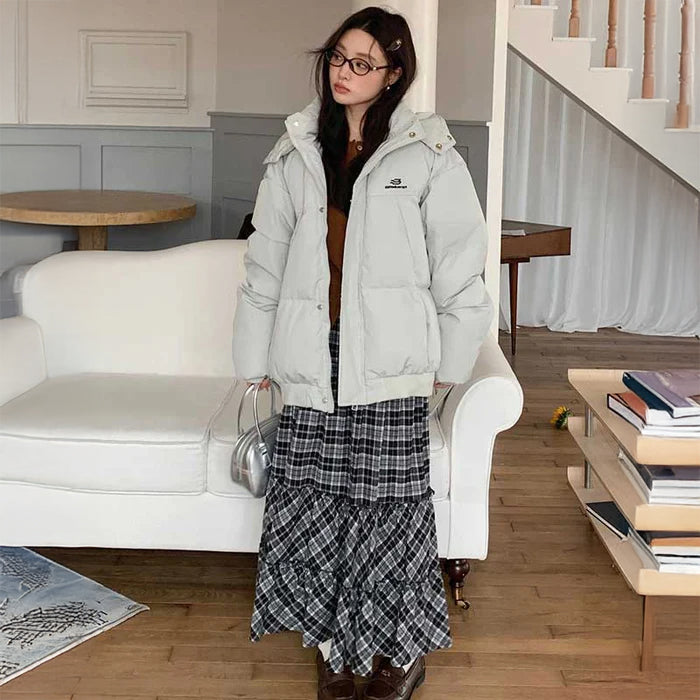 ショート丈ボリュームダウンジャケット(3colors)