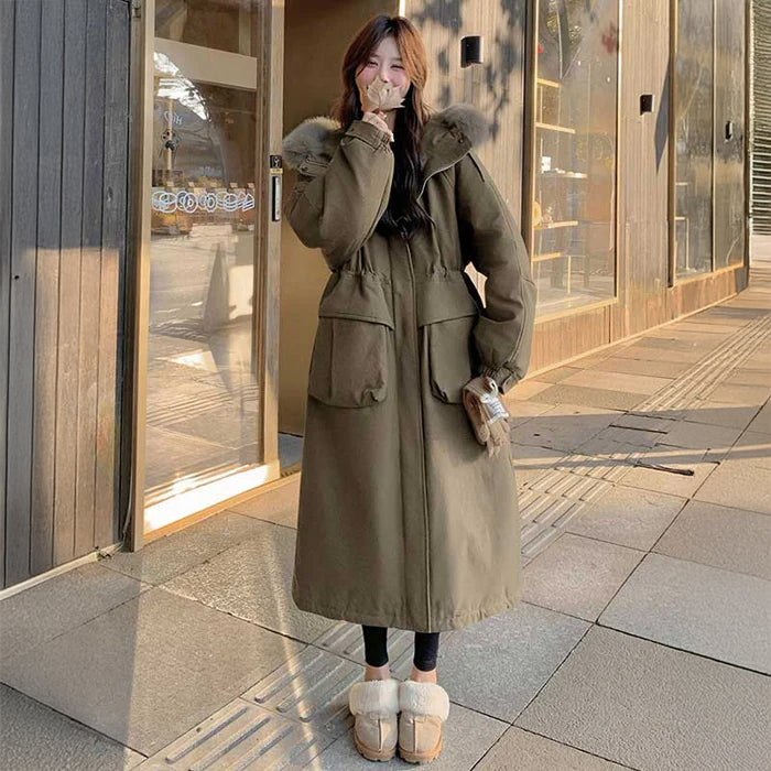 ボリュームモッズマキシコート(3colors)