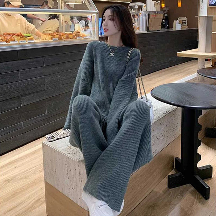 リブニットセットセットアップ