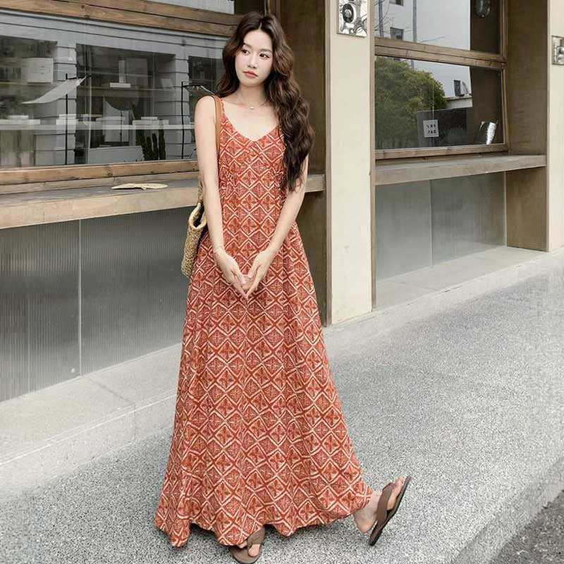 新品 alice+olivia ジオメトリック ラメジャカード ワンピースドレス エキゾチックジオメトリックワンピース（赤）春/夏 品のあるリゾートワンピ