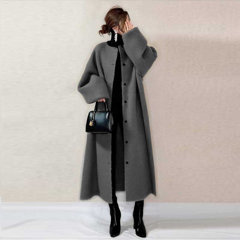 ボリューム袖メルトンコート(2colors)