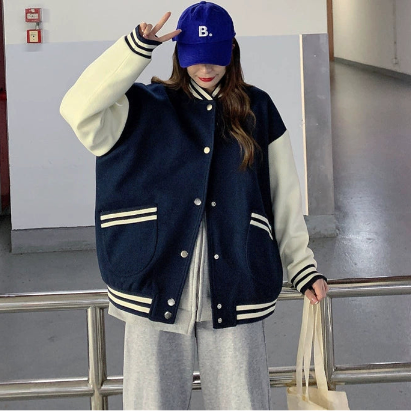 ビッグシルエットスタジアムジャンパー(3colors)