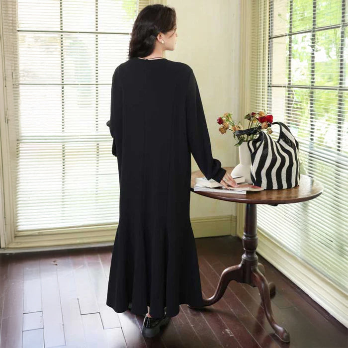 ブラックマーメイドラインワンピース