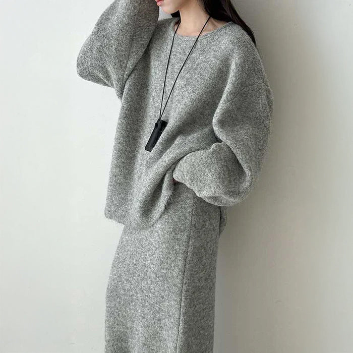 バックボタンニットセットアップ(2colors)