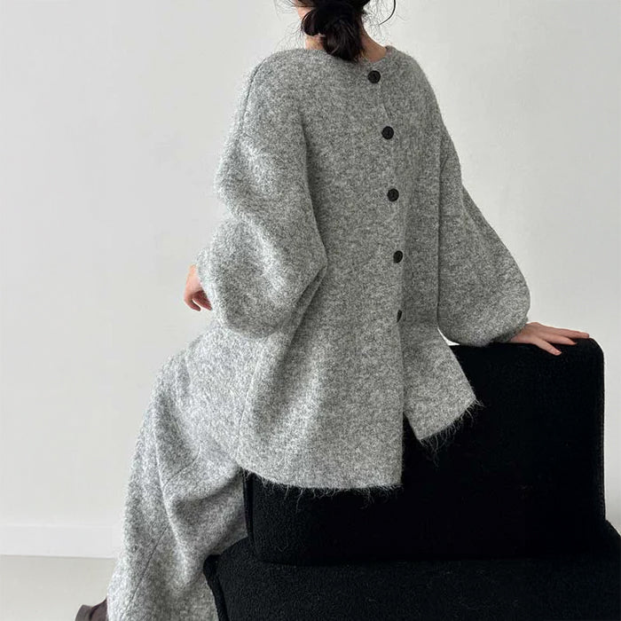 バックボタンニットセットアップ(2colors)